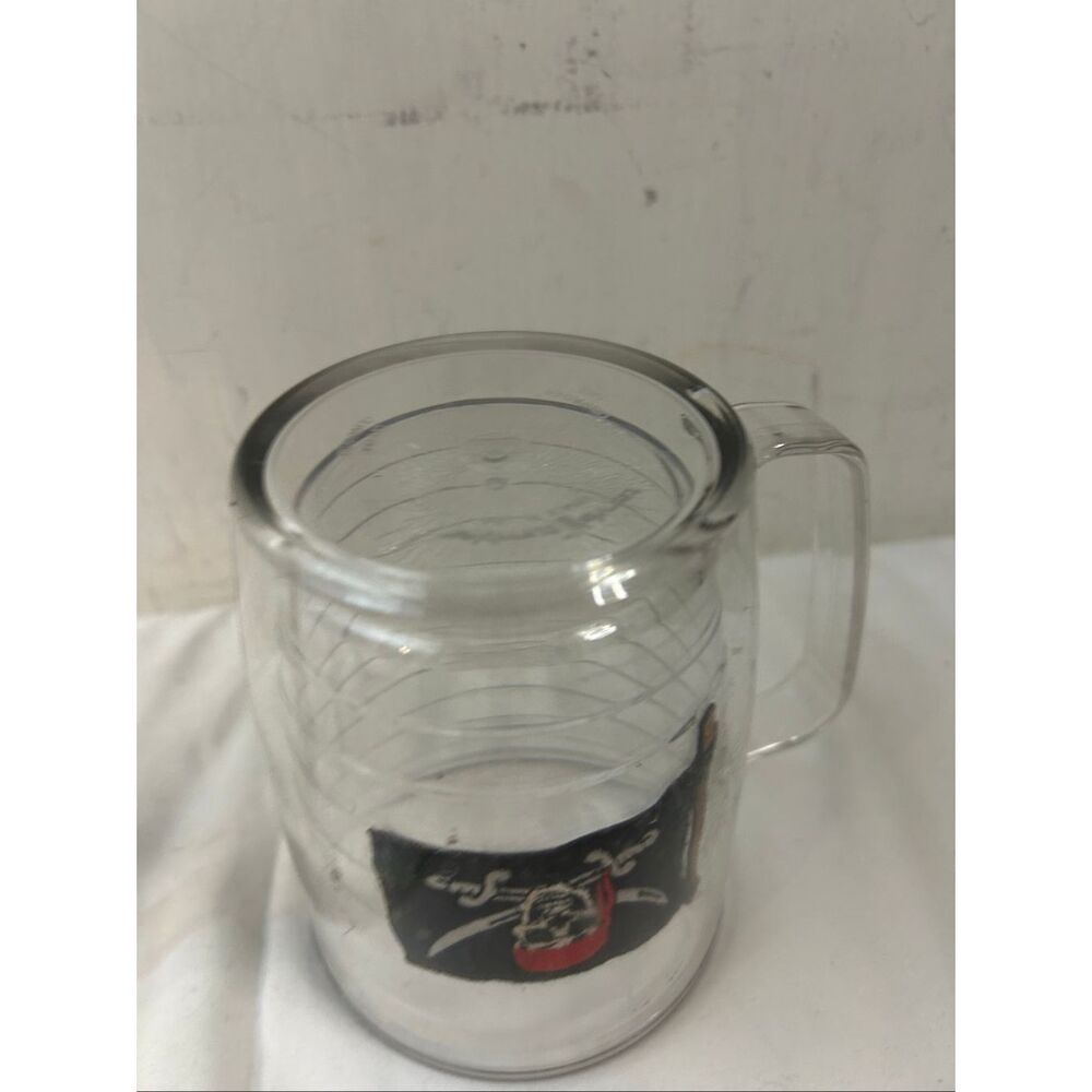Tervis coffee tumbler handle pirate‎ flag 17 oz